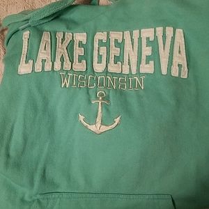 Teal hoodie